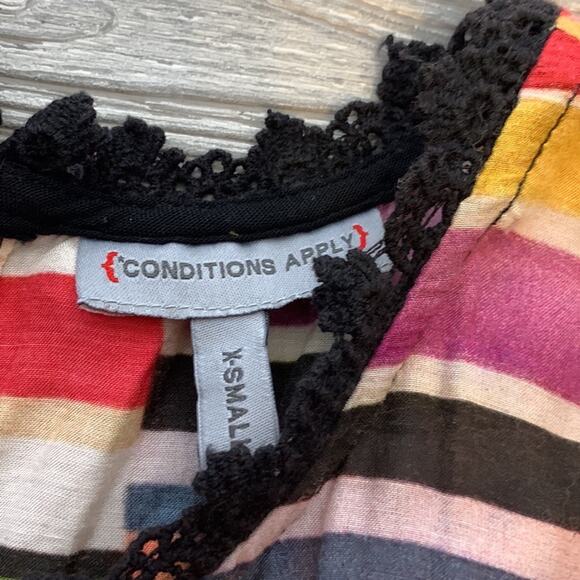 Anthropologie conditions apply kynsa chevron rainbow top - Picture 8 of 8